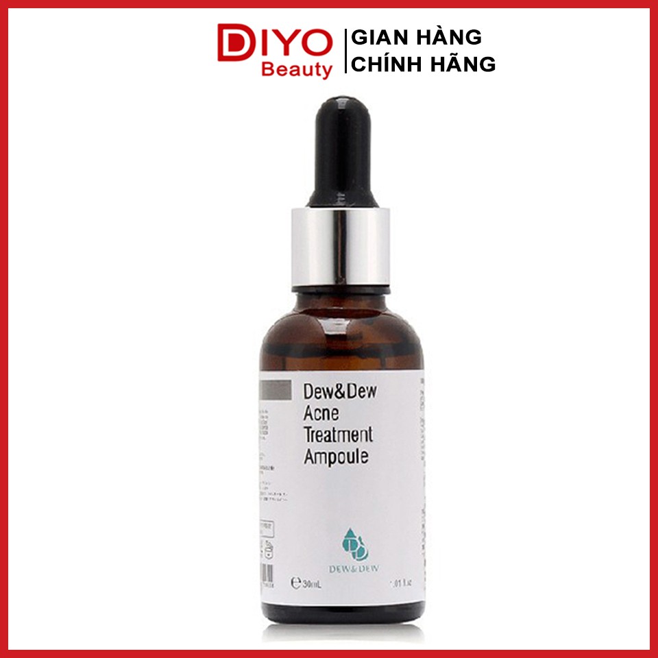 Serum Dew&Dew giảm mụn Acne Treatment Ampoule 30ml Hàn Quốc chính hãng