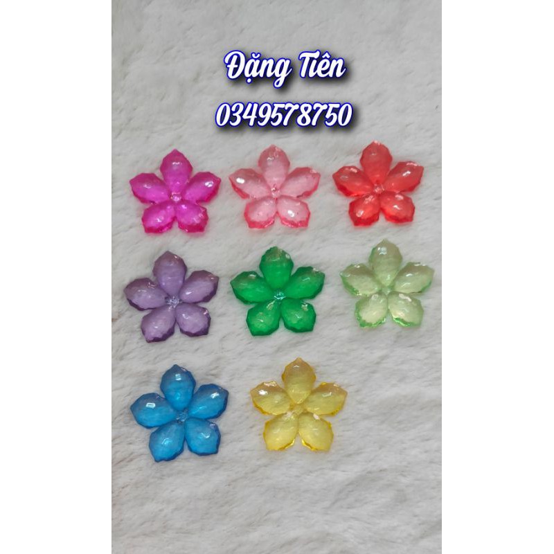 Đúc nhọn 5 cánh ( đế đúc chuyên làm hoa mai - đào) gói 100g