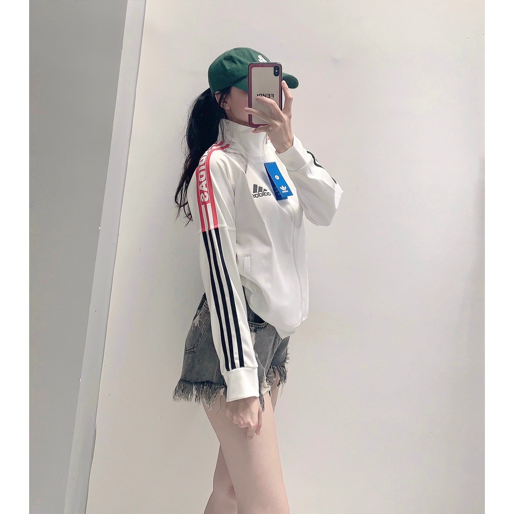 ÁO KHOÁC UMI THỂ THAO ADIDAS SỌC MÀU NAM NỮ