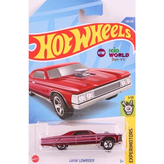 Xe mô hình Hot Wheels basic Layin' Lowrider HCT39.