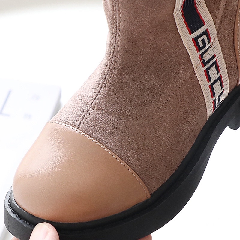 Sale Boot đùi bé gái da lộn mềm,hàng loại 1 có ảnh thật shop chụp