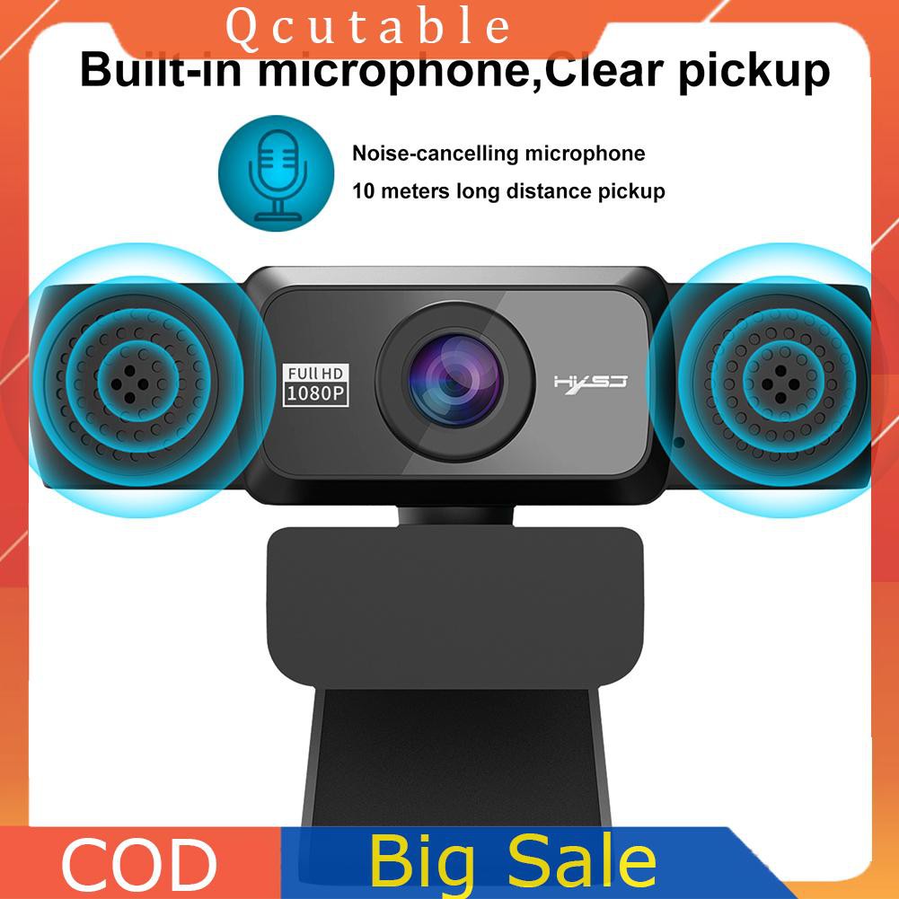 Webcam Hxsj S5 1080p Hd Usb Có Thể Xoay Được