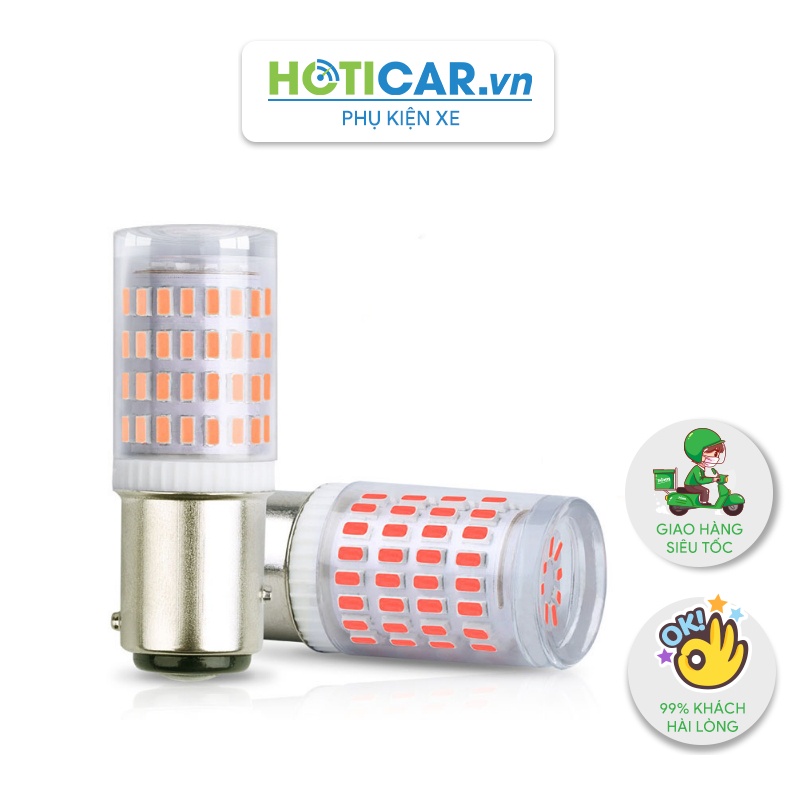 Đèn led phanh, báo rẽ xi nhan, hậu xe chân  1157 chip 3014 1153014-80