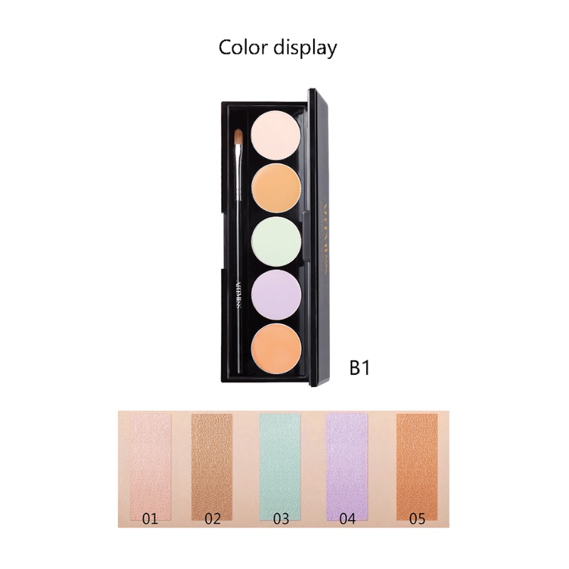 Bảng che khuyết điểm ARTMISS độ che phủ cao chống thấm nước giữ nền lâu trôi 15g