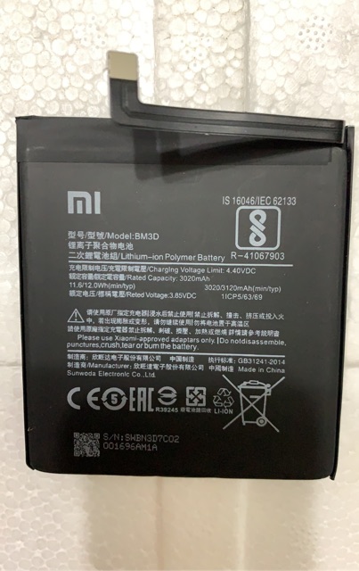 Pin Xiaomi Mi8 SE BM3D