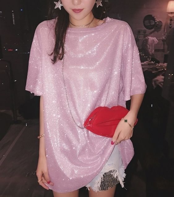 [SẴN] Áo nhũ form dài rộng | BigBuy360 - bigbuy360.vn