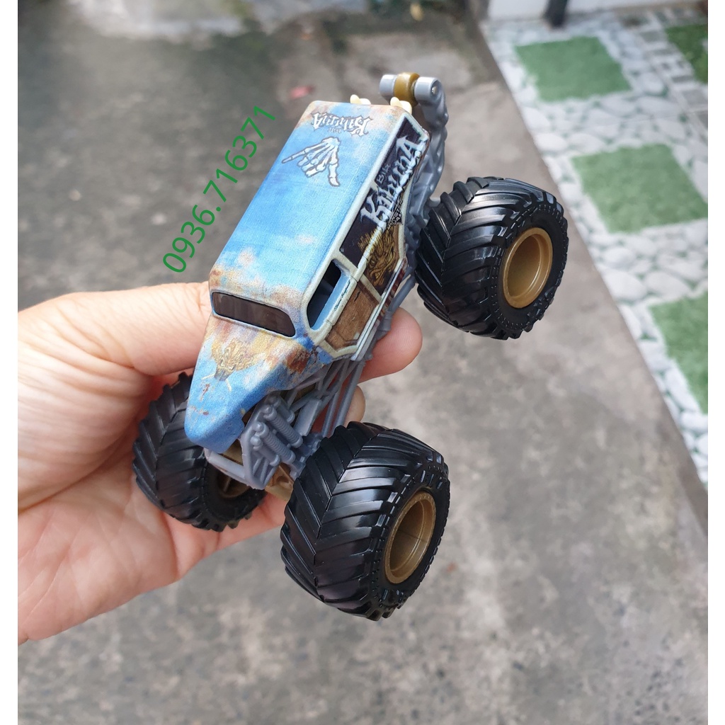 Mô hình xe tải quái vật Monster Jam Kahuna MJ18 hàng Spin Master Canada