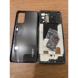 Full bộ vỏ oppo Reno5 5g(gồm: nắp lưng +khung +xương + kính cam + phím bấm)