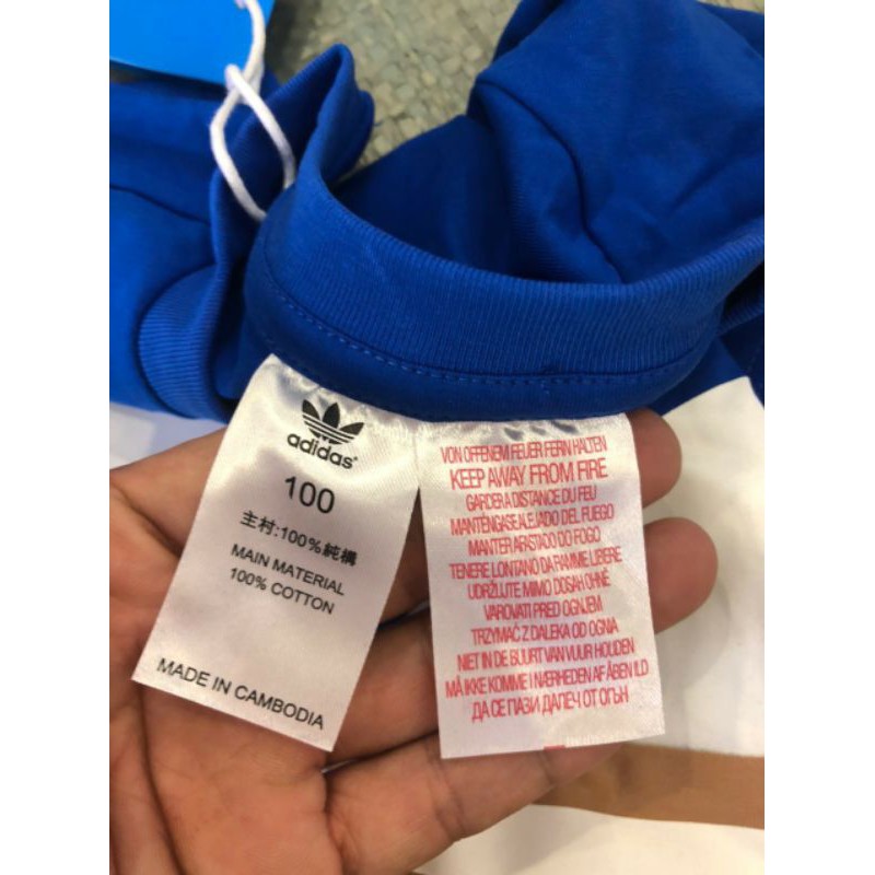 Set BỘ ADIDAS trefoil 100% cotton - Full ảnh thật, tag, made in combodia