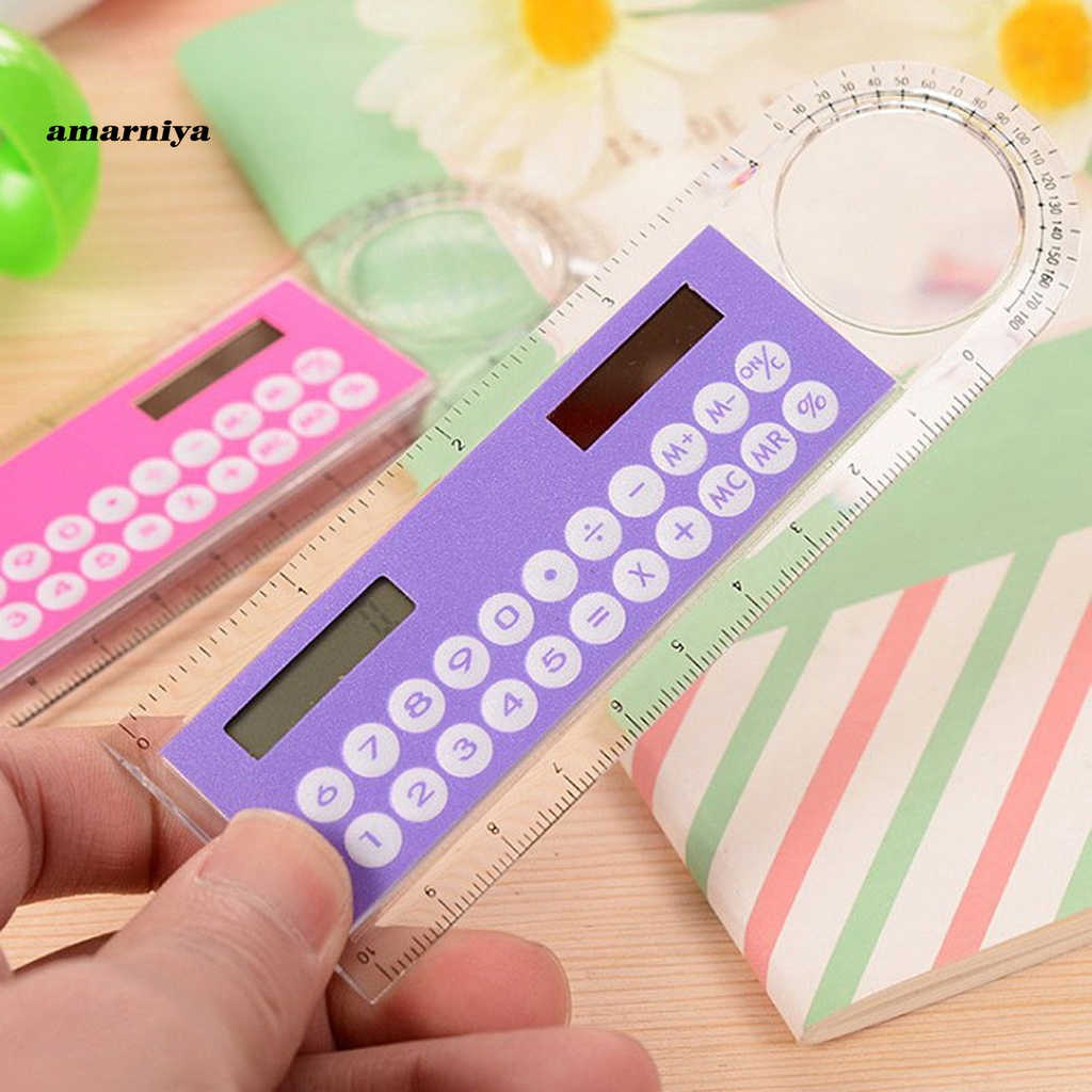Thước Đo Mini Trong Suốt Sử Dụng Năng Lượng Mặt Trời