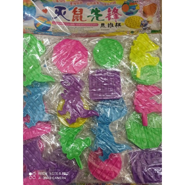 sỉ vỉ pop it ,vỉ đồ chơi thông minh có bé giúp giảm căng thẳng vỉ 20 chiếc
