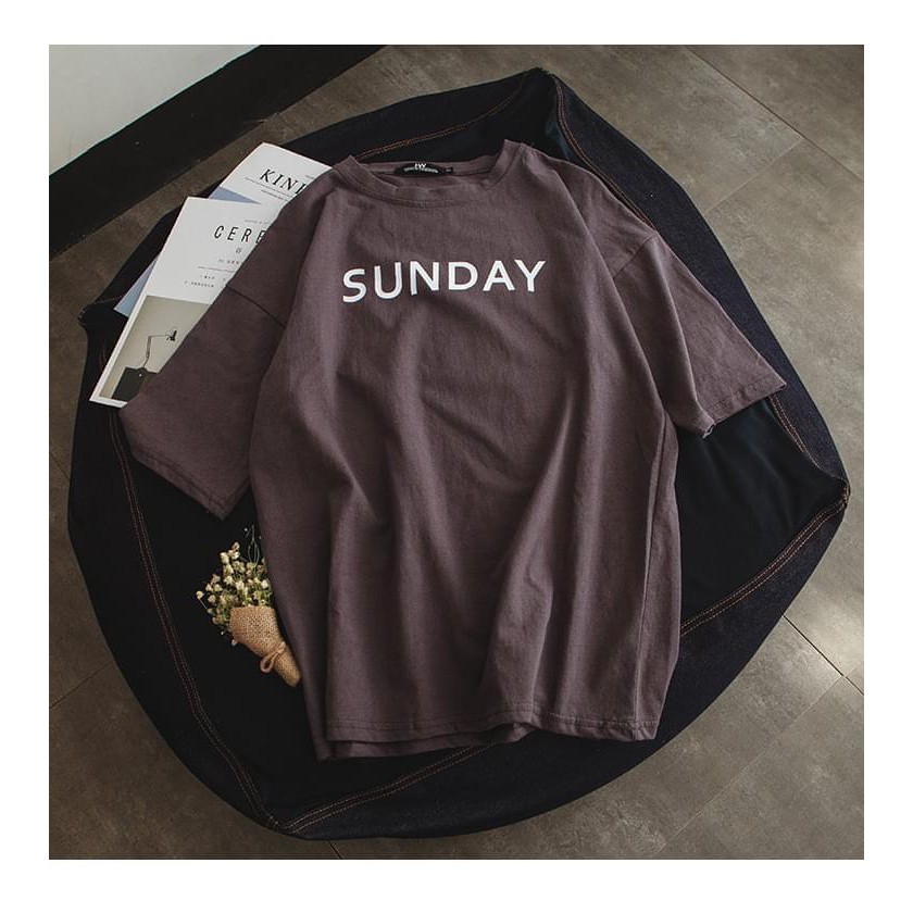 ÁO THUN 7 NGÀY TRONG TUẦN UNISEX NAM NỮ CHẤT LIỆU COTTON CAO CẤP SUNITEE | BigBuy360 - bigbuy360.vn