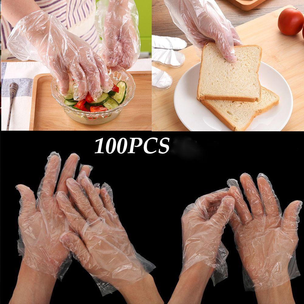 Set 50 / 100 Găng Tay Polyethylene Dùng Một Lần Đa Ứng Dụng