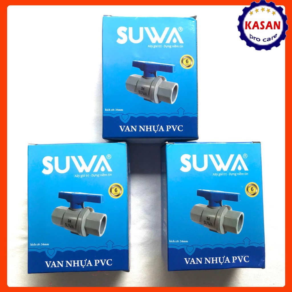 Van nhựa PVC  Φ21 Φ27  Φ34 🚀FREE SHIP🚀 chịu áp lực cao, bảo hành 6 tháng