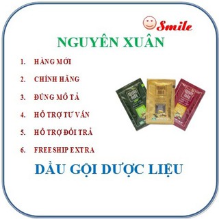 Combo 30 gói Dầu Gội Dược liệu Nguyên Xuân