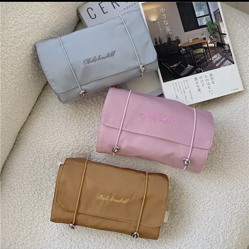 Túi Mỹ Phẩm, Túi đựng đồ Trang điểm nhiều ngăn tiện ích, Cosmetic Bag, Túi du Lịch đựng đồ trang điểm