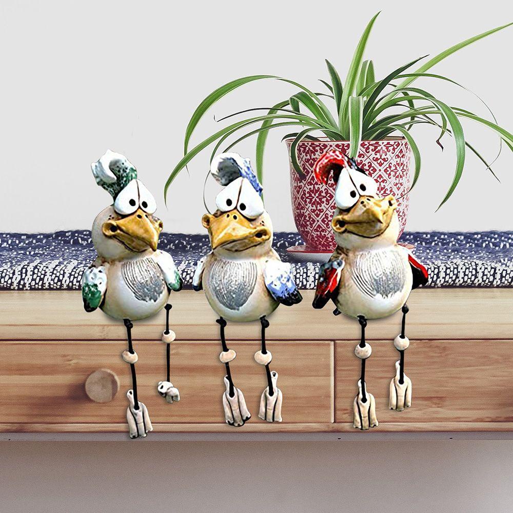 Đồ Trang Trí Sân Vườn Hình Gà Vui Nhộn