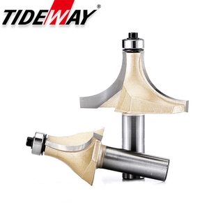 Tideway Góc Tròn Trên Router Bit Có Vòng Bi Cho Gỗ Dụng Cụ Chế Biến Gỗ Vonfram Carbide Phay Cắt CNC End Mill Cutter