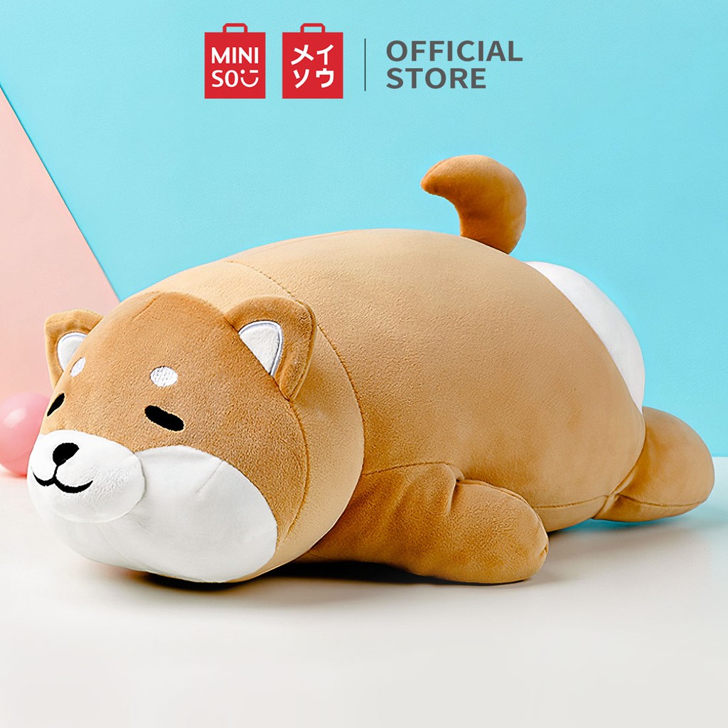 [Mã LIFEHL9 giảm 8% tối đa 100K đơn 250K] Chó Shiba nhồi bông Miniso (Nâu) - Hàng chính hãng