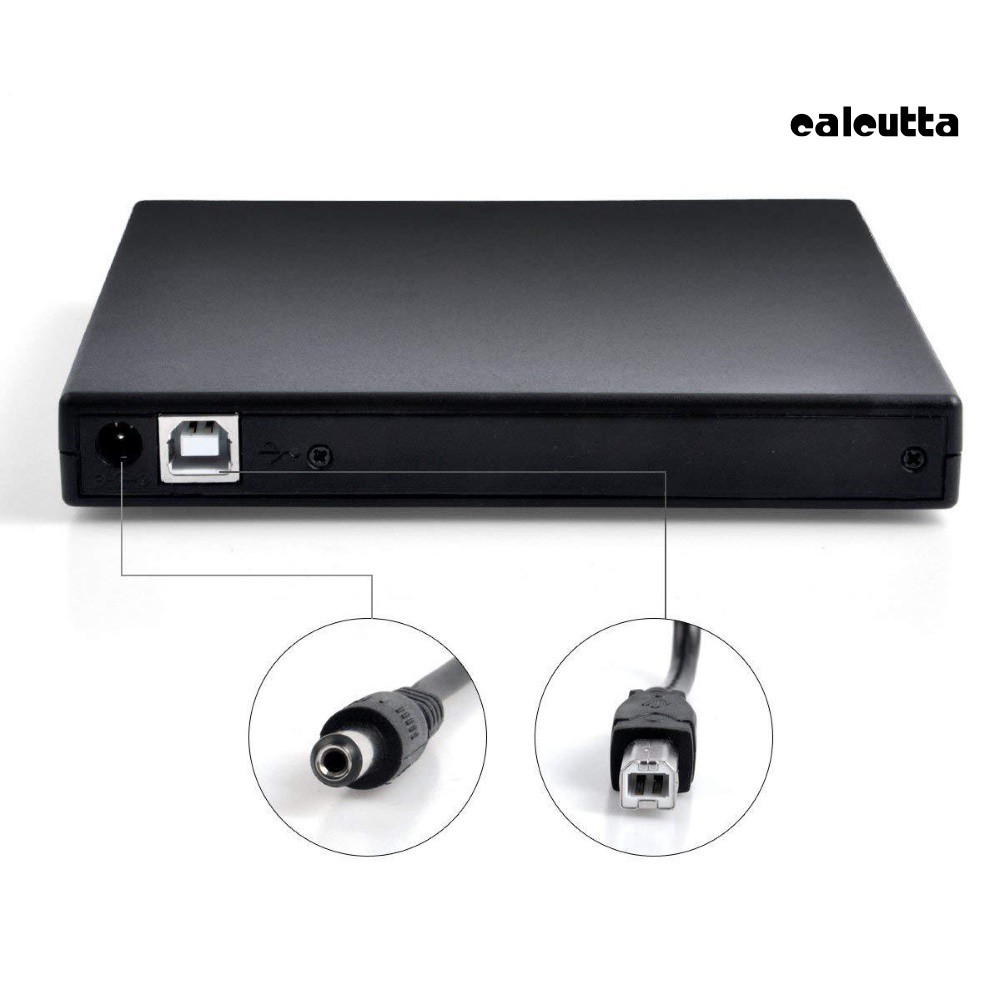 Đầu Đọc Đĩa Dvd Vcd Mở Rộng Usb 2.0 Cho Laptop