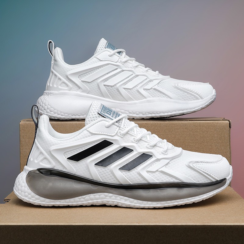 Giày thể thao nam 3 sọc đế thạch ultrabost cực phẩm, Giày chạy bộ cho nam cao cấp