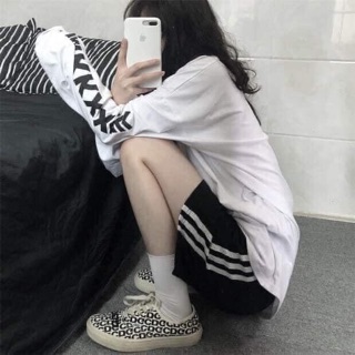 Quần Đùi Rót Ba Sọc ( Quần Short Unisex Nữ)