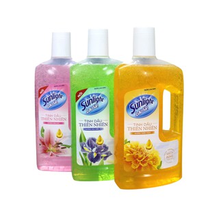 Nước Lau Sàn SUNLIGHT Tinh Dầu Thiên Nhiên Chai 1Kg
