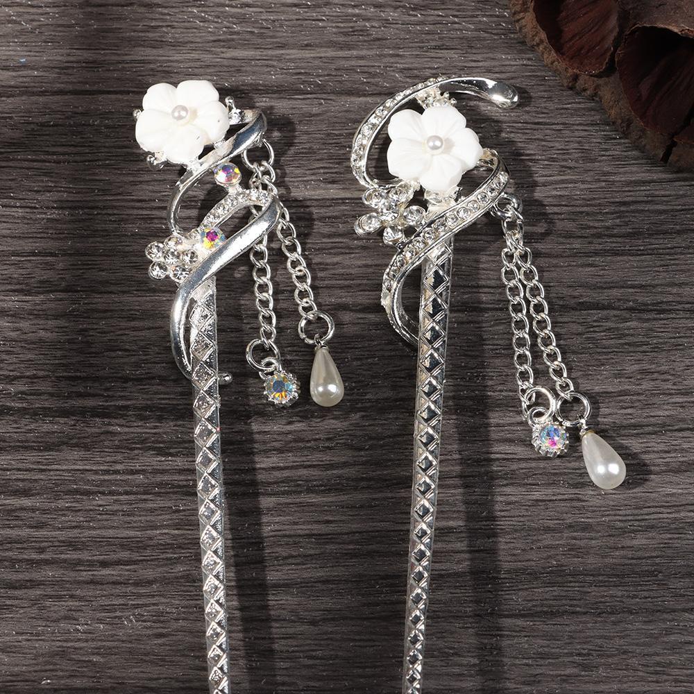 Trâm Cài Tóc Bằng Gỗ Mun Phong Cách Cổ Điển Thời Trang