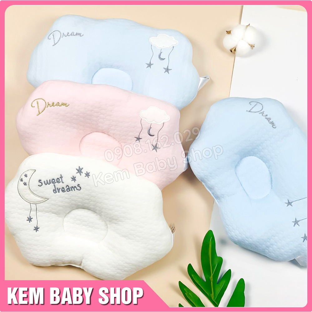 Gối lõm bông Baby Comfort cho bé - Gối lõm chống bẹp đầu cho bé