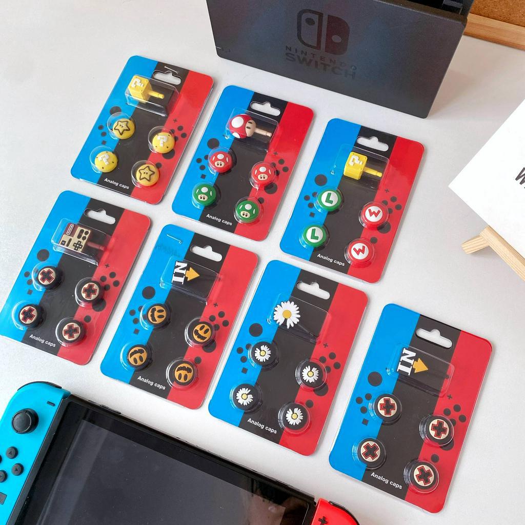 Ốp Bọc Nút Điều Khiển Chống Bụi Cho Nintendo Switch
