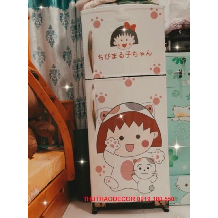DECAL DÁN TỦ LẠNH  - Trang trí nhà cửa - Decor nhà - HÀNG BÁN CHẠY