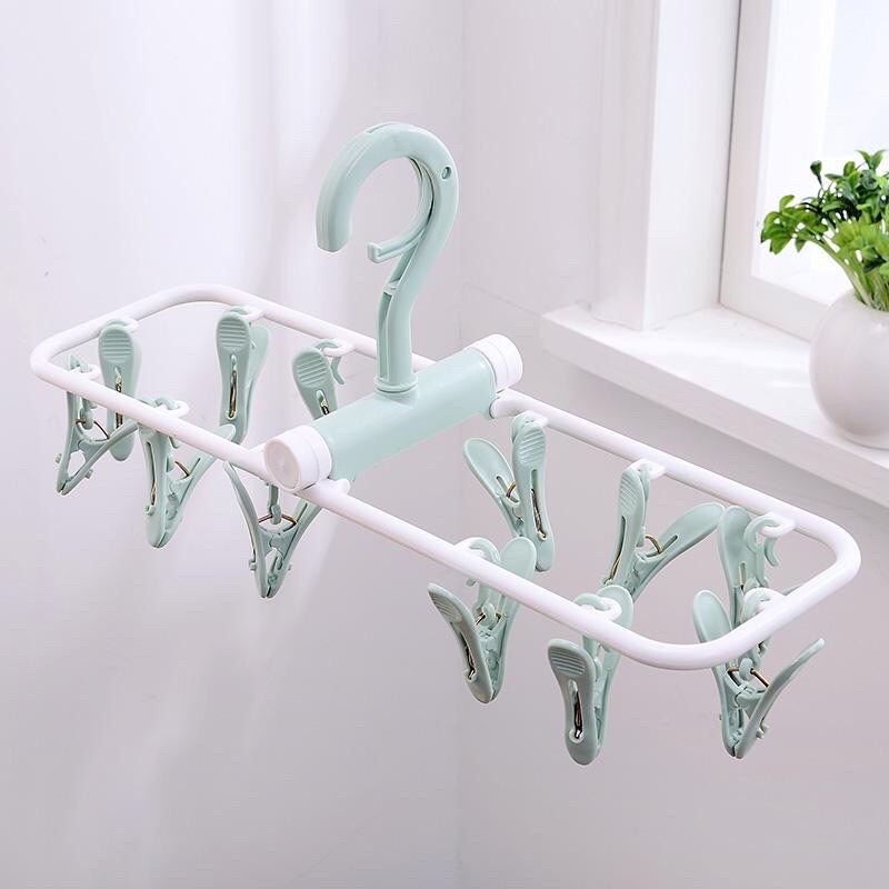 Móc Chùm Phơi Quần Áo 12 Kẹp