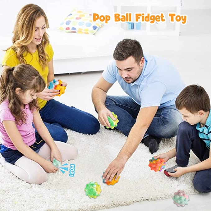 Đồ Chơi Bóp Giảm Stress Hình Thỏ 3D Bằng Silicon Mềm Co Giãn Cho Bé