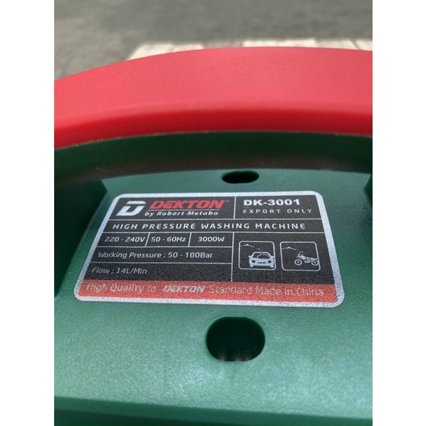 Máy Rửa Xe Dekton DK-3001 “Mạnh Nhất Dòng Gia Đình”