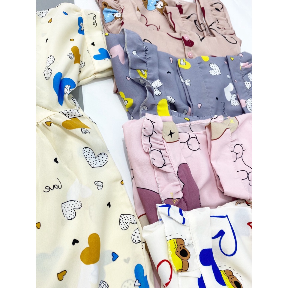 Bộ pijama 2 dây quần dài lụa , bộ mặc nhà mát mịn cao cấp
