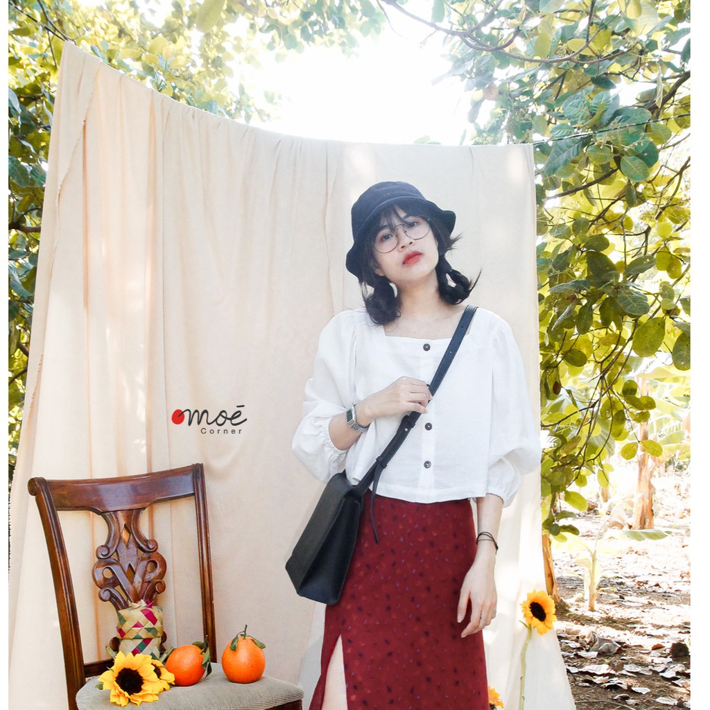 Áo kiểu cổ vuông | BigBuy360 - bigbuy360.vn