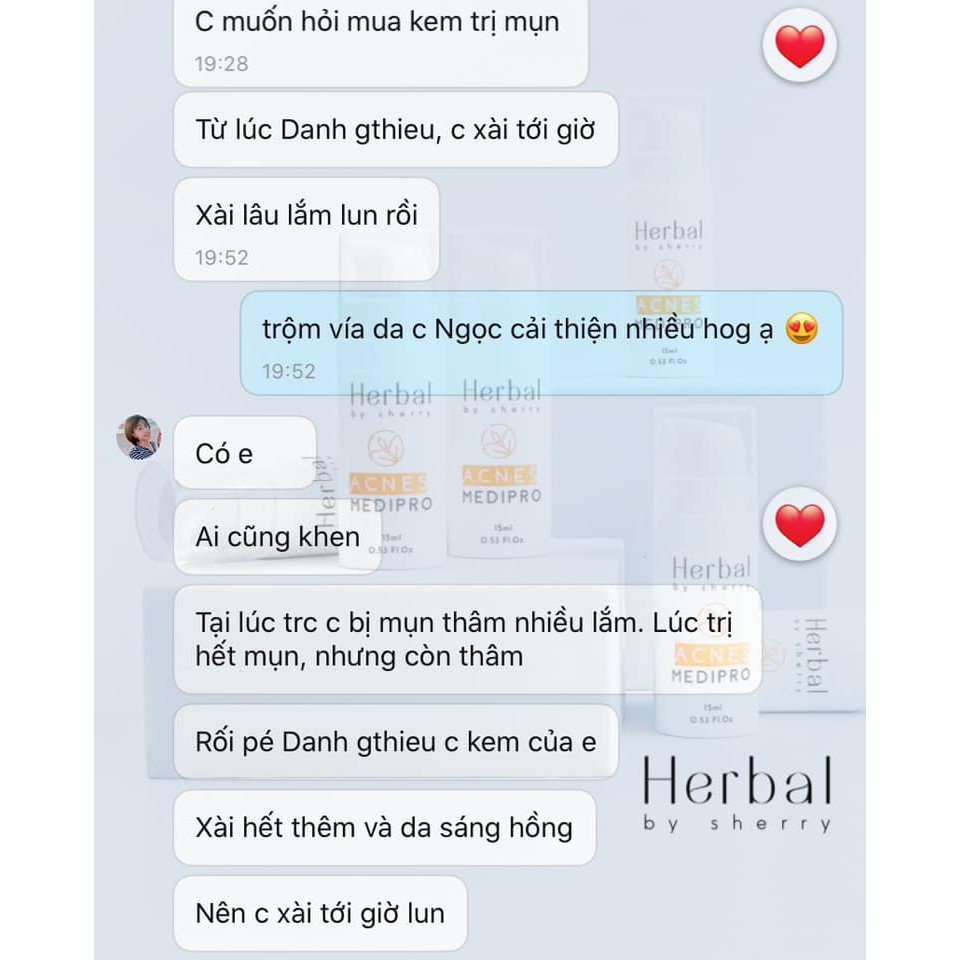 HERBAL ACNES MEDIPRO CREAM - Kem mụn thảo dược (15ml) | BigBuy360 - bigbuy360.vn