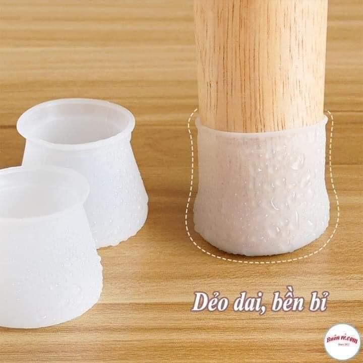 Bọc chân ghế Silicon  Bảo Vệ Chân Bàn Ghế Dẻo Dai Bền Bỉ