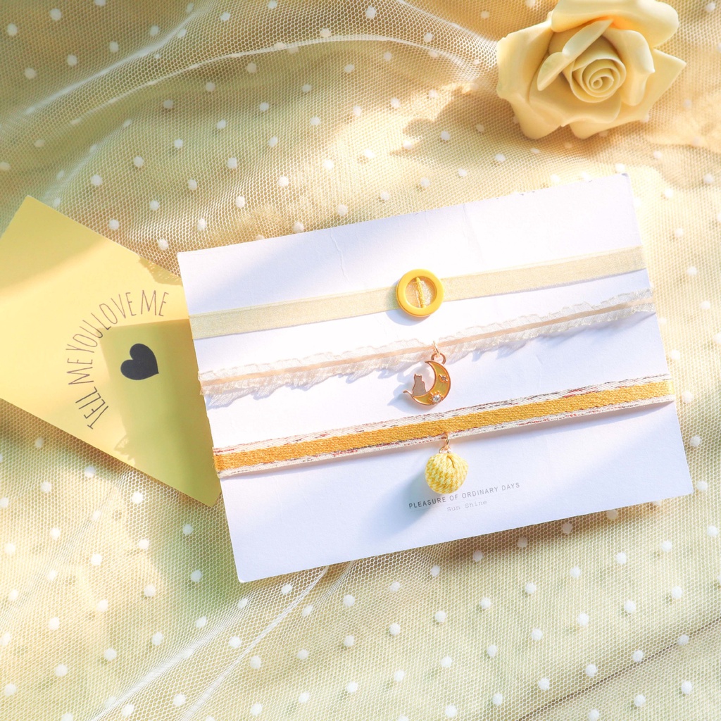 Vòng Cổ Choker Màu Vàng Quyến Rũ