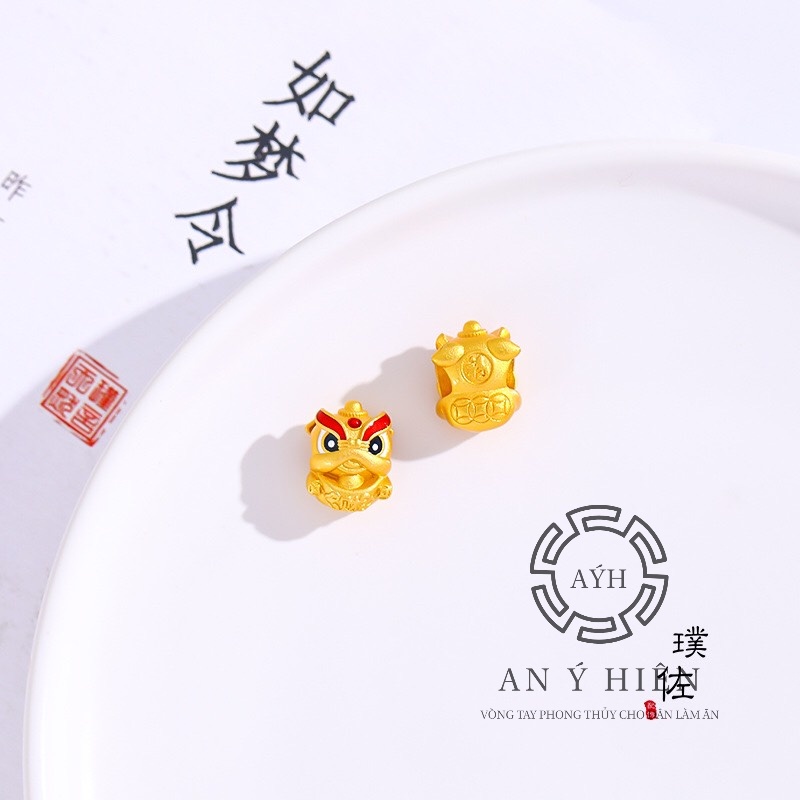 Charm Ông lân sinh vàng #C473 ( An Ý Hiên)