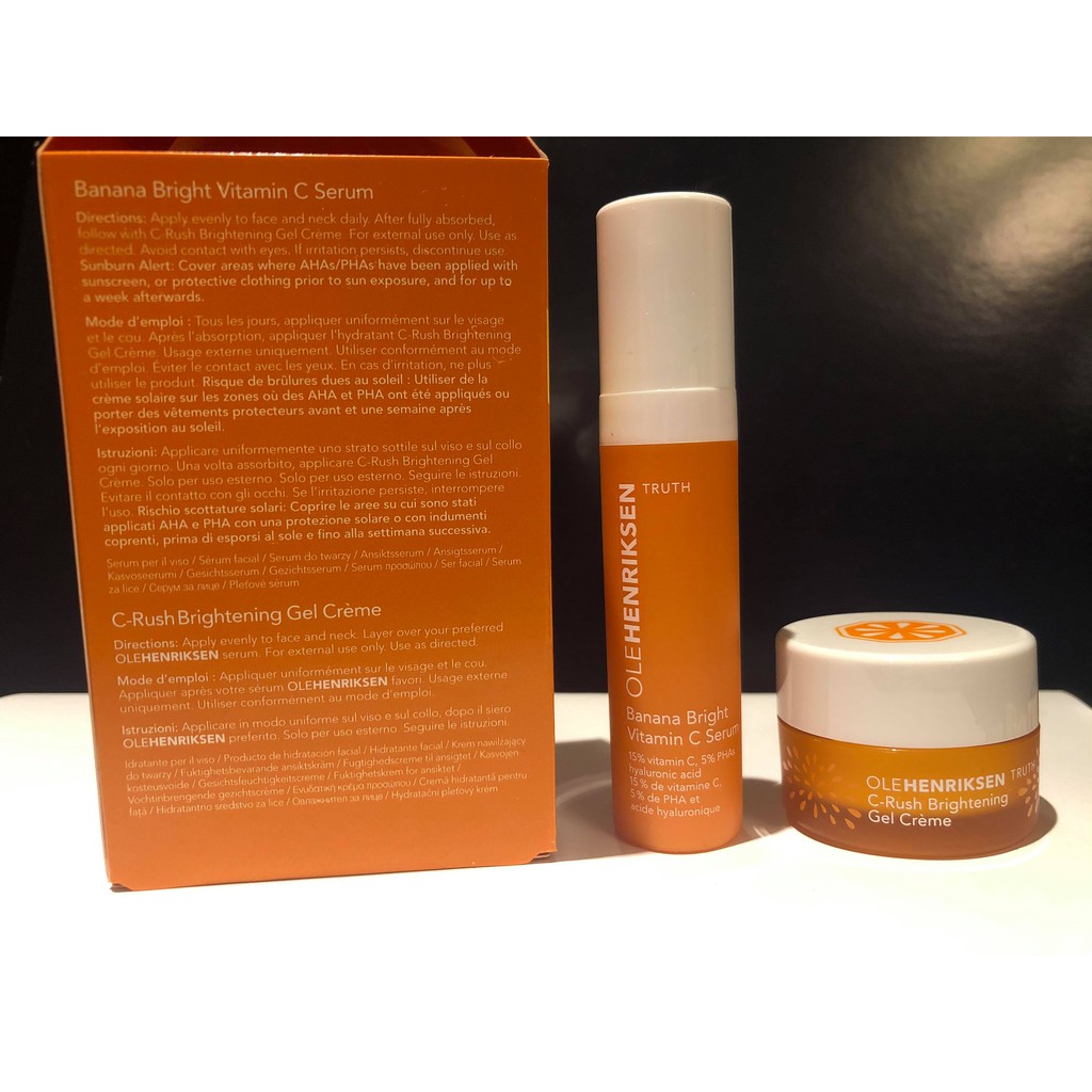 OLEHENRIKSEN Bộ dưỡng sáng da mờ thâm Glow Bright Now Set