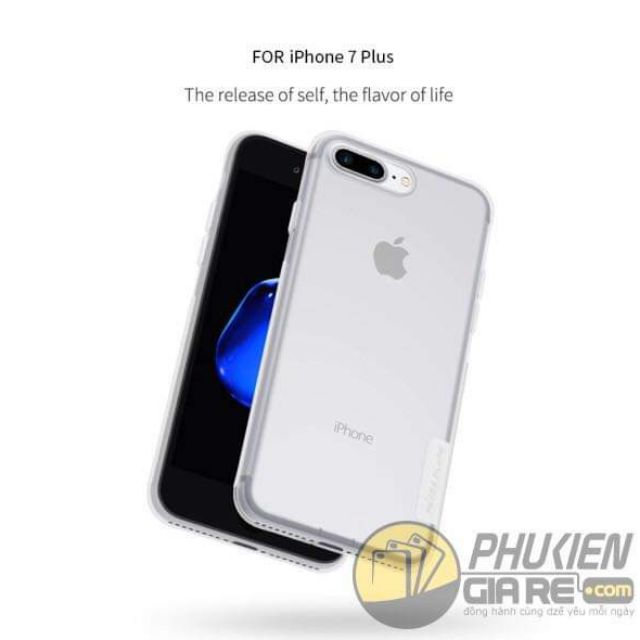 Ốp dẻo Nillkin Iphone 7 Plus / 8 plus trong suốt