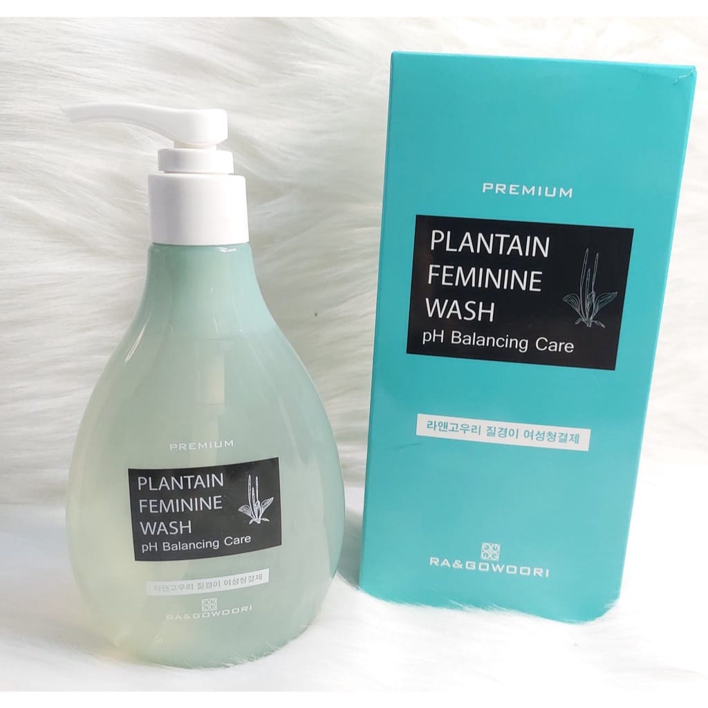 Dung Dịch Vệ Sinh Phụ Nữ, Cân Bằng PH Ra&amp;gowoori Plantain Feminine Wash PH Balancing Care 220ml