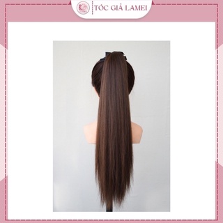 Tóc giả cột cao cấp💖𝑭𝑹𝑬𝑬𝑺𝑯𝑰𝑷💖Tóc giả buộc thẳng đuôi dài