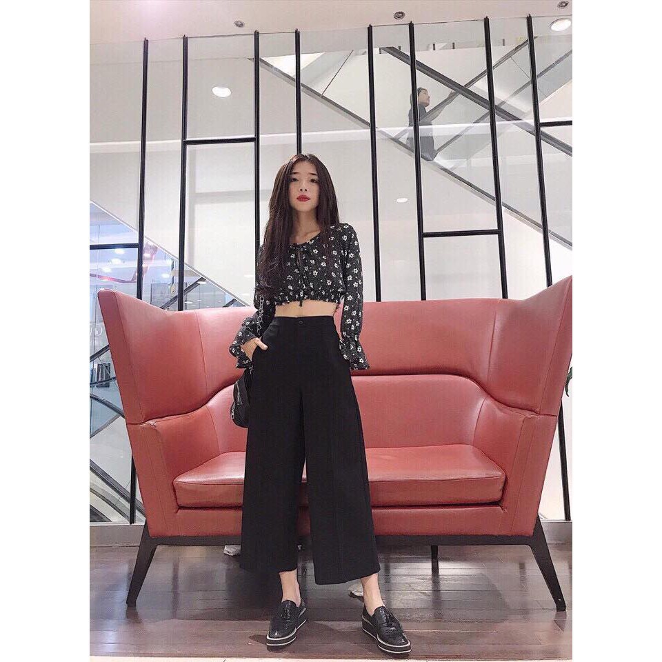 Quần Đũi Đính Cúc Ống Rộng 909 ( Kèm Ảnh Thật )_Xưởng May Quang Anh