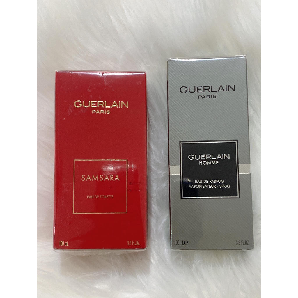 Nước Hoa Guerlain Homme for Men / Guerlain Samsara for Woman EDP 100ml