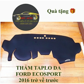 Ford ecosport 2014-2016, thảm taplo da,nhung mềm