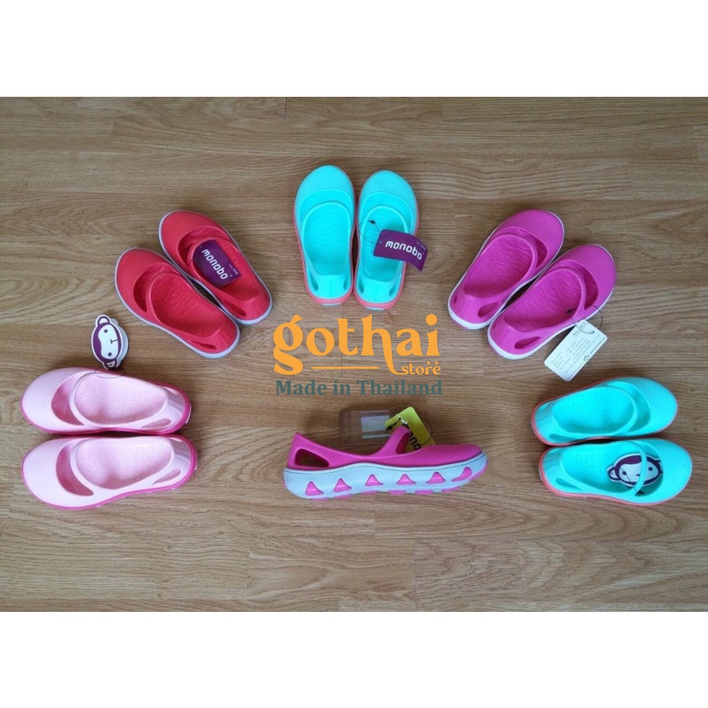 GIÀY NHỰA THÁI LAN Cho Bé MONOBO TAMMY (4-12T)