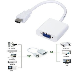 Cáp HDMI to VGA, CÁP CHUYỂN ĐỔI HDMI SANG VGA