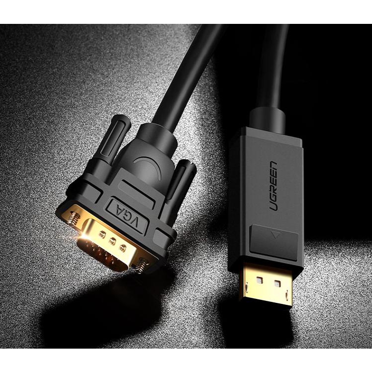 10247 CÁP CHUYỂN DISPLAY PORT  sang VGA Ugreen, 1.5M - CHÍNH HÃNG PHÂN PHỐI